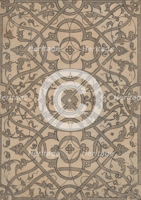 Copies after the 'Livre contenant passement de moresques' (plate 3), 19th century (?). Creator: Jacques Androuet Du Cerceau.