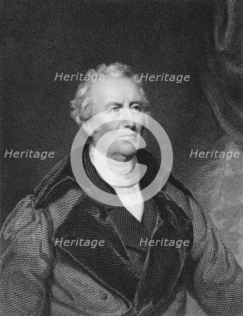 John Trumbull, 1833. Creator: Asher Brown Durand.