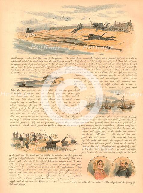 'Paul and Virginia or the very Last of the Smugglers', 1886.  Creator: Randolph Caldecott.