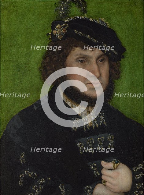 Portrait of John of Saxony (1468-1532), 1509. Artist: Cranach, Lucas, the Elder (1472-1553)
