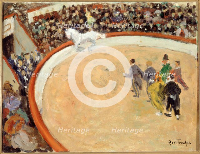 Le cirque Médrano, boulevard Rochechouard, 1907. Creator: Louis Abel-Truchet.