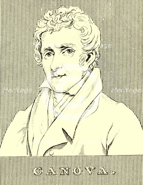 'Canova', (1757-1822), 1830. Creator: Unknown.