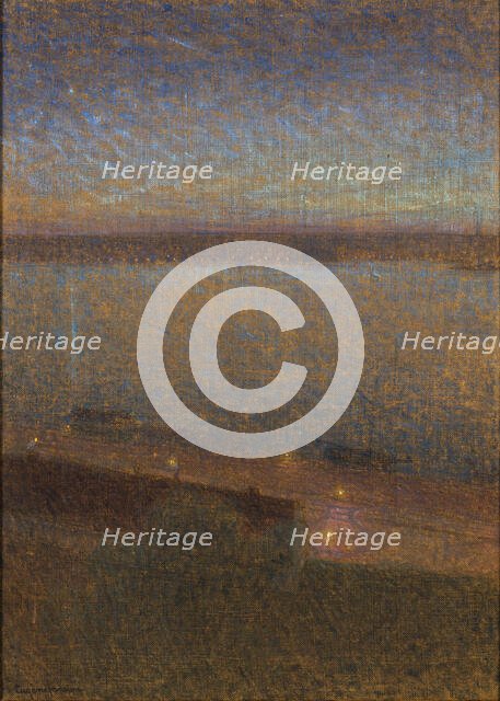 A Night in May, 1895. Creator: Eugène Jansson.