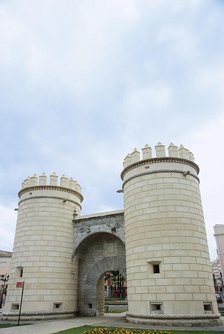 Gate of Palms (Puerta de Palmas), Badajoz, Extremadura, Spain, 16th century (2008).   Creator: LTL.