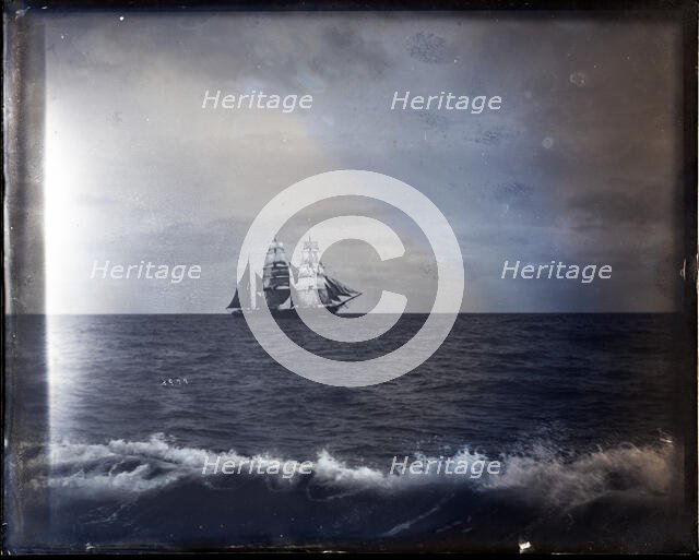 USFC Steamer "Albatross" Survey of Fishing Banks from Newport to Newfoundland, 1885. Creator: United States National Museum Photographic Laboratory.