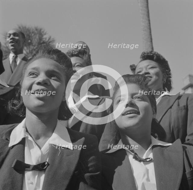 Bethune-Cookman College, Daytona Beach, Florida, 1943. Creator: Gordon Parks.