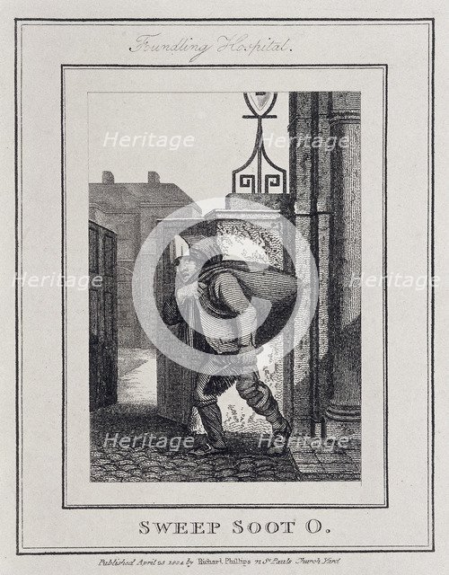 'Sweep Soot O', Cries of London, 1804. Artist: Anon