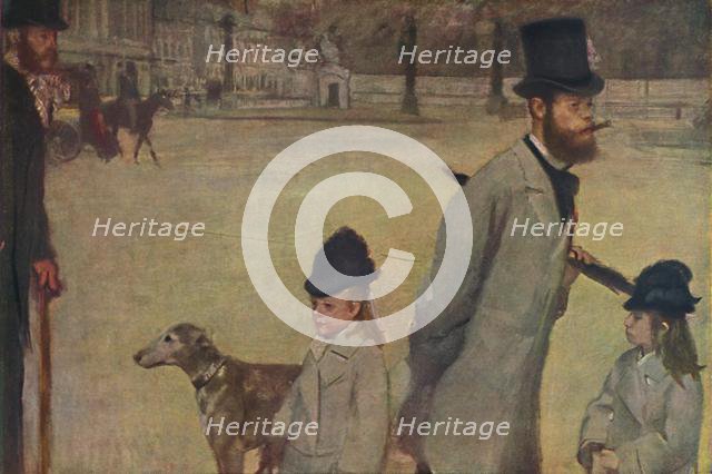 'Le Vicomte Lepic', 1875, (1937). Creator: Edgar Degas.