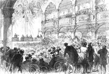 The Elections in Paris: a meeting in a fashionable quarter, 1869. Creator: Unknown.