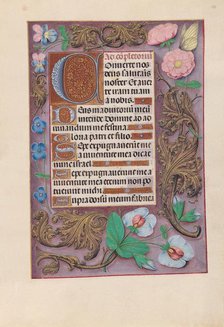 Hours of Queen Isabella the Catholic, Queen of Spain: Fol. 155r, c. 1500. Creator: Master of the First Prayerbook of Maximillian (Flemish, c. 1444-1519); Associates, and.