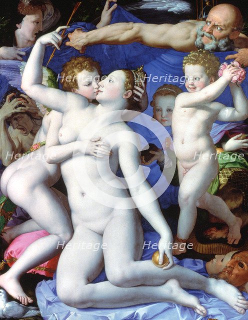 'An Allegory with Venus and Cupid', c1523-1568. Artist: Agnolo Bronzino