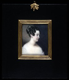 Mrs. George Catlin (Clara Bartlett Gregory), ca. 1828. Creator: George Catlin.