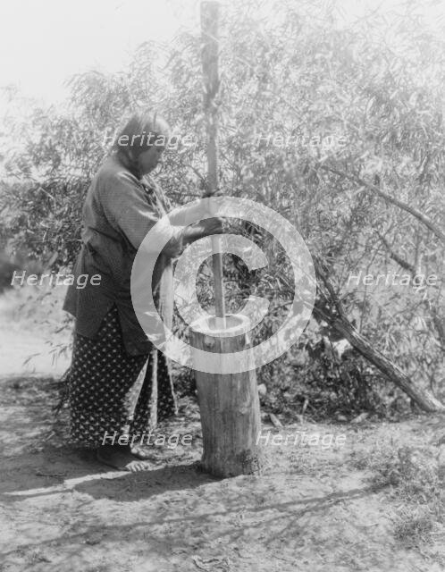 Wichita mortar, c1927. Creator: Edward Sheriff Curtis.