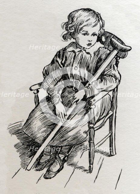 'Tiny Tim', c1900.  Creator: Harold Copping.