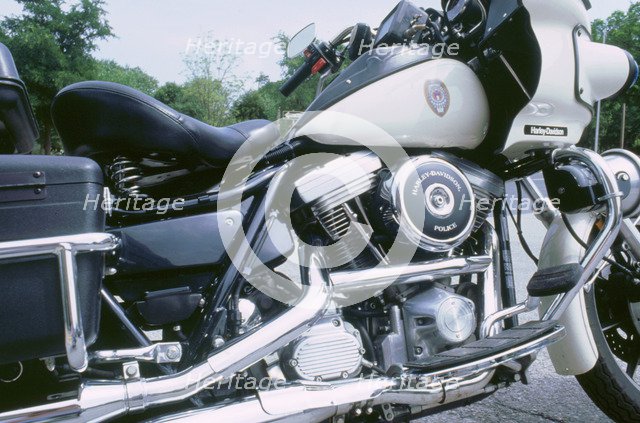 1994 Harley Davidson Police bike. Artist: Unknown.