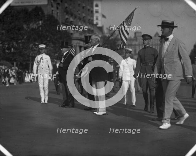 Draft Parade, 1917. Creator: Harris & Ewing.