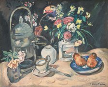 Still Life with Brioches, 1916-1917. Creator: Friesz, Achille-Emile-Othon (1879-1949).