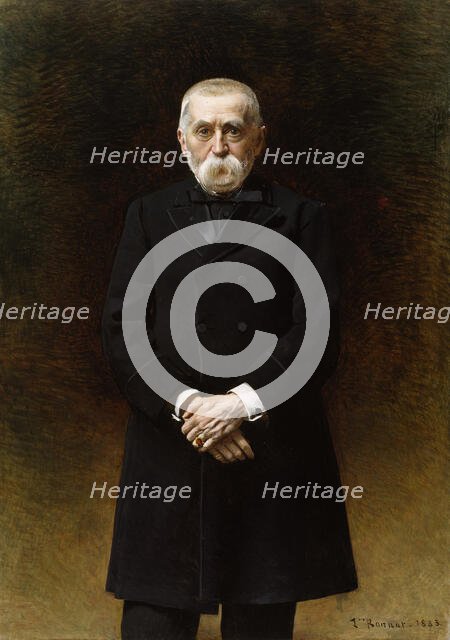 Portrait of William T. Walters, 1883. Creator: Leon Joseph Florentin Bonnat.