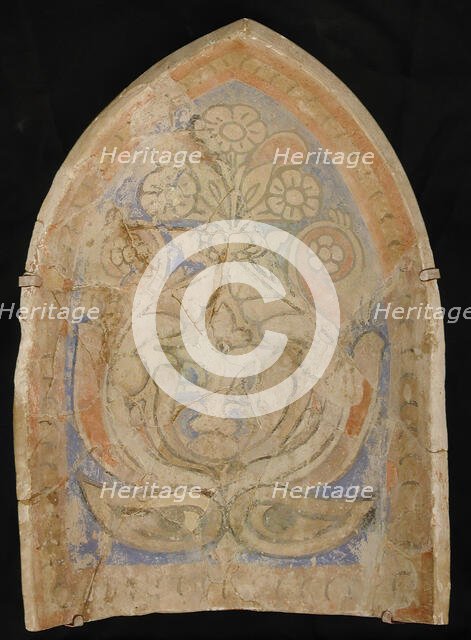 Element from a Stalactite Squinch (Muqarnas), Iran, 10th century. Creator: Unknown.