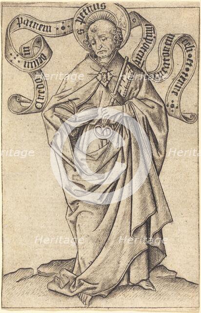 Saint Peter, c. 1450/1460. Creator: Master ES.