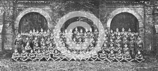D for Dunlop: the "D Company" of the 8th Battalion Royal Warwickshire Regiment, 1909. Creator: Unknown.