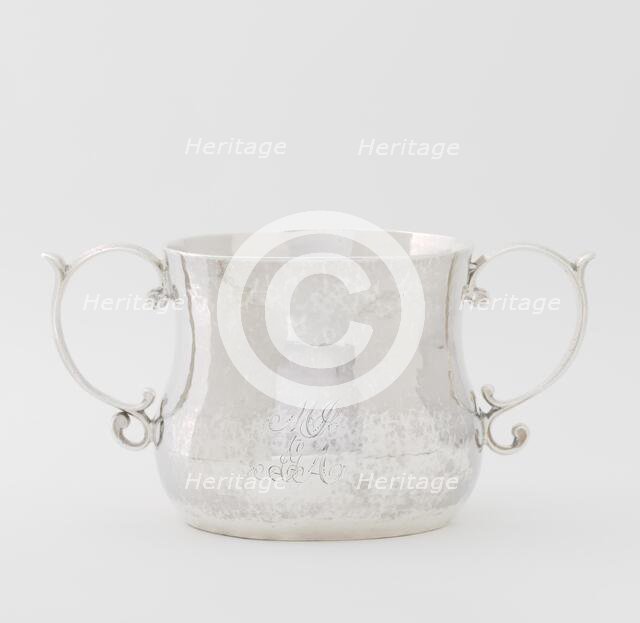 Caudle Cup, c. 1690. Creator: Jeremiah Dummer.