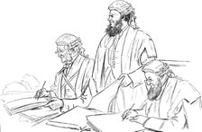 The Irish Land League Trials: Mr. F. Macdonogh, Q.C.; Mr. M'Loughlin, Q.C.; Mr. S. Walker, Q.C., 188 Creator: Wallis Mackay.