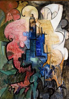 The City, c1919. Creator: Leon Chwistek.