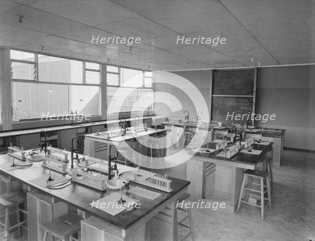 County High School, Gedling Road, Arnold, Gedling, Nottinghamshire, 11/09/1959. Creator: John Laing plc.