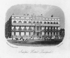 The Adelphi Hotel, Liverpool, Merseyside, 1864. Artist: Unknown