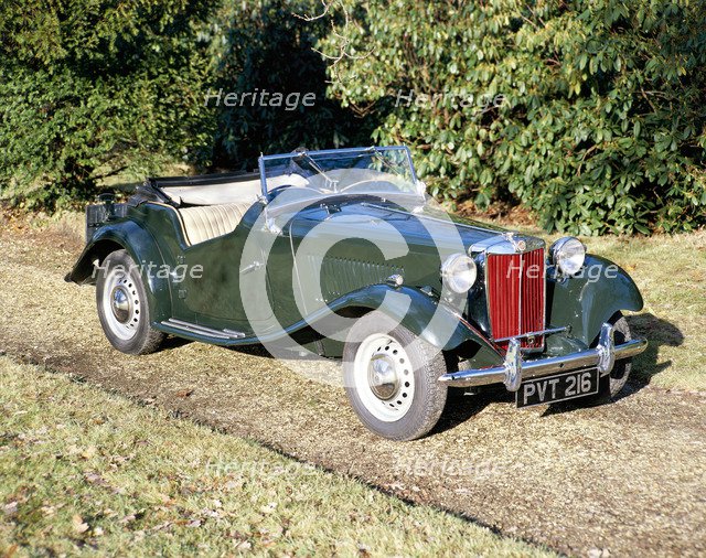 1951 MG TD. Artist: Unknown
