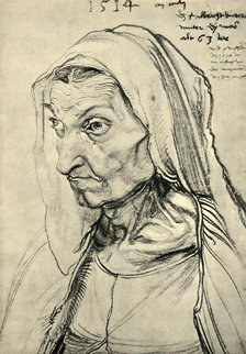 Barbara Dürer, 1514, (1943). Creator: Albrecht Durer.