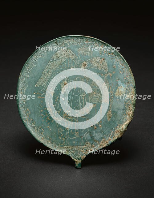 Hand Mirror, 470-450 BCE. Creator: Unknown.