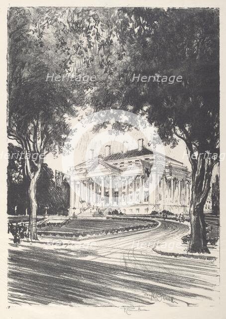 National Red Cross Headquarters, Washington, 1919. Creator: Joseph Pennell.