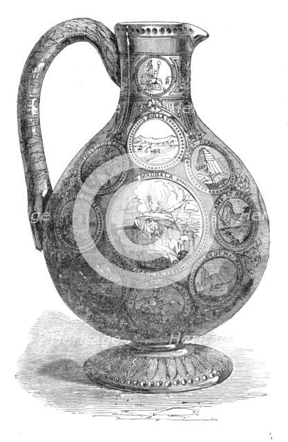 Jug presented to the 4th (Kings Own) Regiment, 1870. Creator: Unknown.