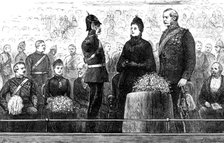 Prize Distribution to the Second Volunteer Battalion Royal Fusiliers at St. James's Hall, 1883. Creator: Unknown.