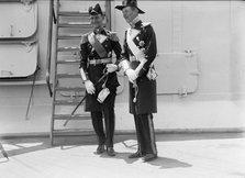 German Squadron Visit To U.S. - Prince Henry And Prince Christian, Who Accompanied Squadron, 1912. Creator: Harris & Ewing.