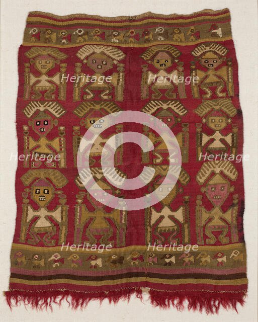 Fragment (Loincloth), Peru, A.D. 1250/1470. Creator: Unknown.