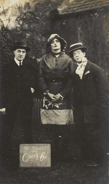 Amateur actors performing "Carry On", (between 1910 and 1919?). Creator: Unknown.