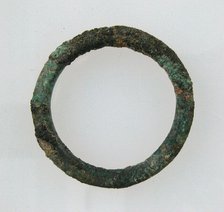 Plain Ring, Frankish, 7th century. Creator: Unknown.