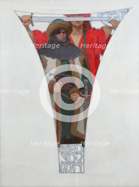 John Zizka, 1911. Artist: Mucha, Alfons Marie (1860-1939)