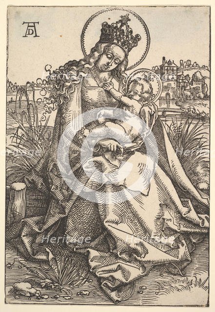 The Virgin on the Grassy Bank, 1505. Creator: Hans Baldung.