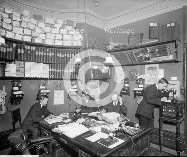 DL Grant's Offices, 1 Conduit Street, London, 1909. Artist: Bedford Lemere and Company