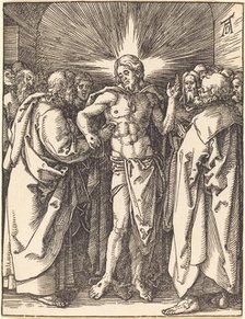 Doubting Thomas, probably c. 1509/1510. Creator: Albrecht Durer.