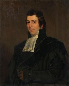 Gijsbertus Johannes Rooyens (1785-1846), Professor of Theology and Church History at the University  Creator: Jan Adam Kruseman.