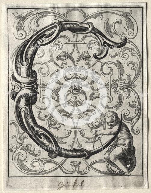 New ABC Booklet: C, 1627. Creator: Lucas Kilian (German, 1579-1637).