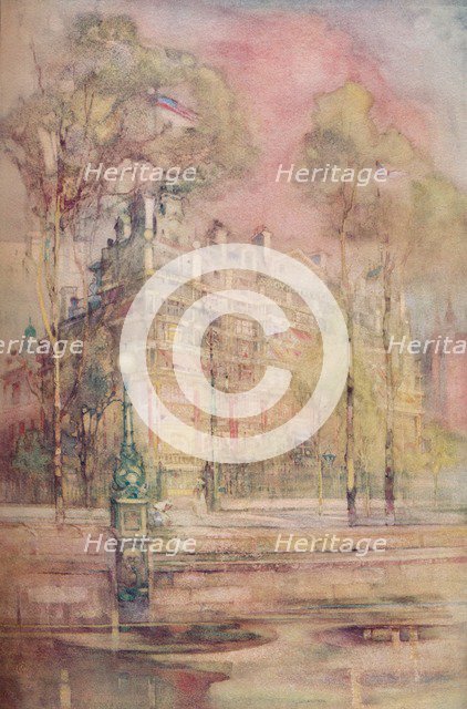 Savoy Hotel, London, c1905. Artist: Unknown