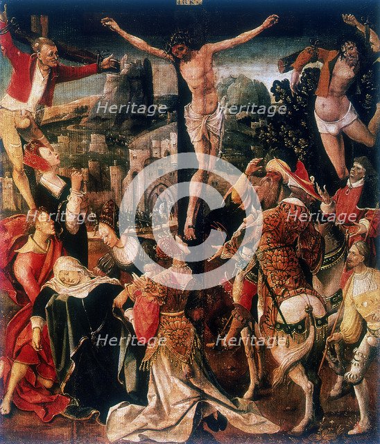 'Calvary', late 15th/early 16th century. Artist: Cornelius Engebrechtsz