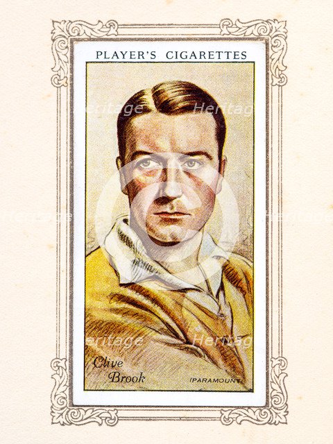 Clive Brook, 1934. Artist: Unknown.