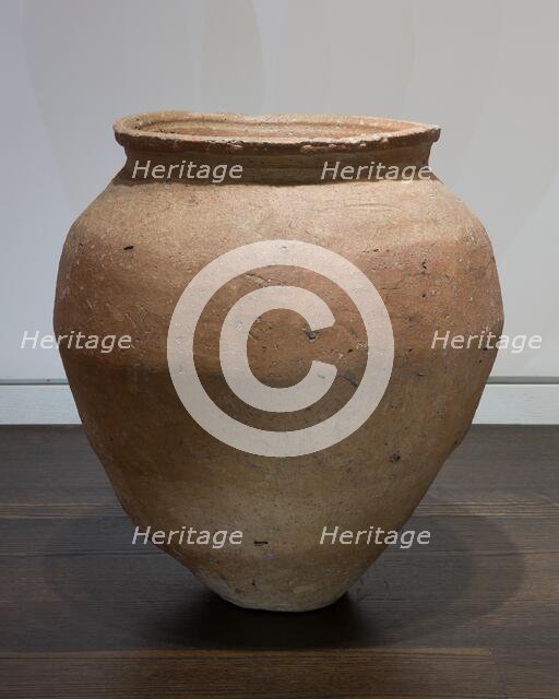 Shigaraki-Ware Jar, 14th century. Creator: Unknown.